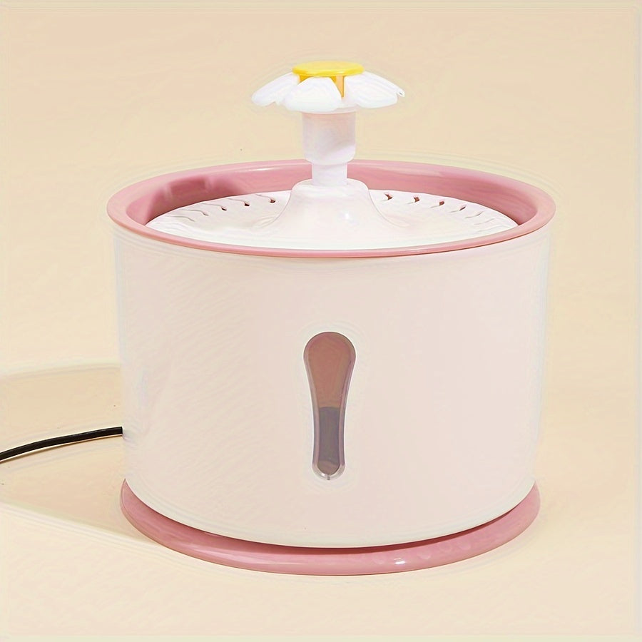 1pc Smart Cat Water Fountain - Automatic Circulation, Purification, Filtration, And USB Powered - Healthy And Fresh Drinking Water Dispenser For Cats - For Indoor Cats - Perfect Gift for Cat Lovers