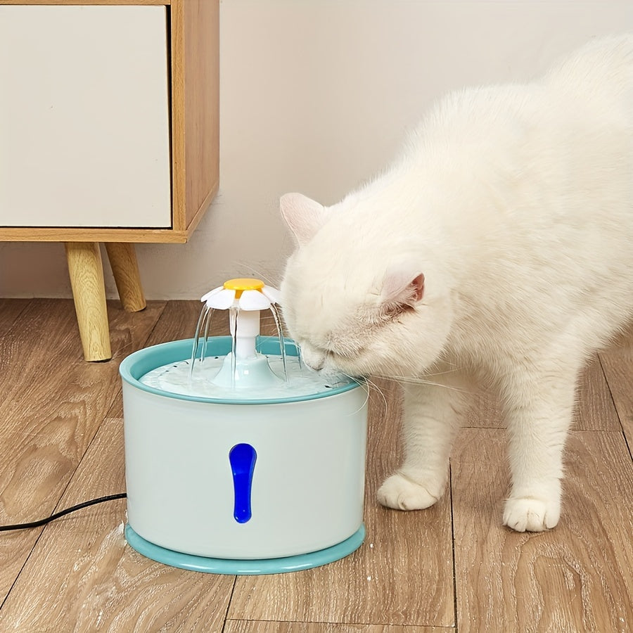 1pc Smart Cat Water Fountain - Automatic Circulation, Purification, Filtration, And USB Powered - Healthy And Fresh Drinking Water Dispenser For Cats - For Indoor Cats - Perfect Gift for Cat Lovers