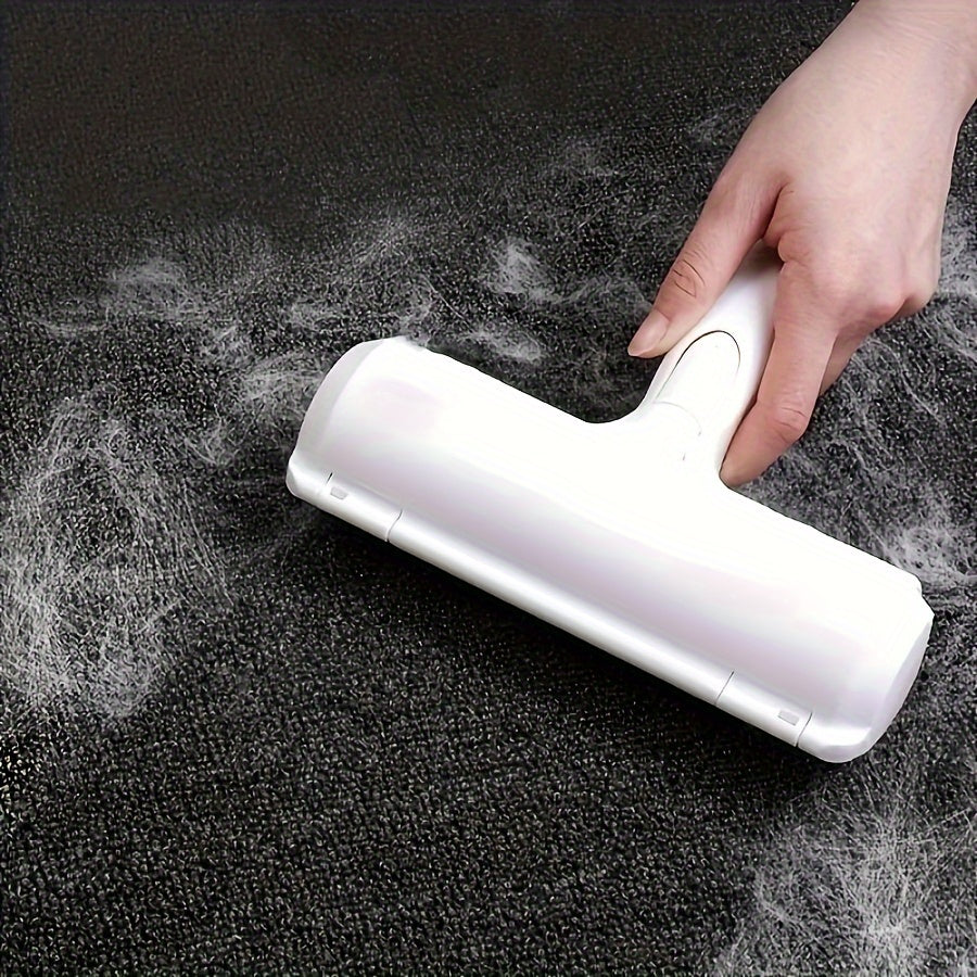 FurryPet Groomer - Effortless Hair Remover for Dogs & Cats - Self-Cleaning Sticker Roller Brush - Instantly Cleans Furniture & Clothing
