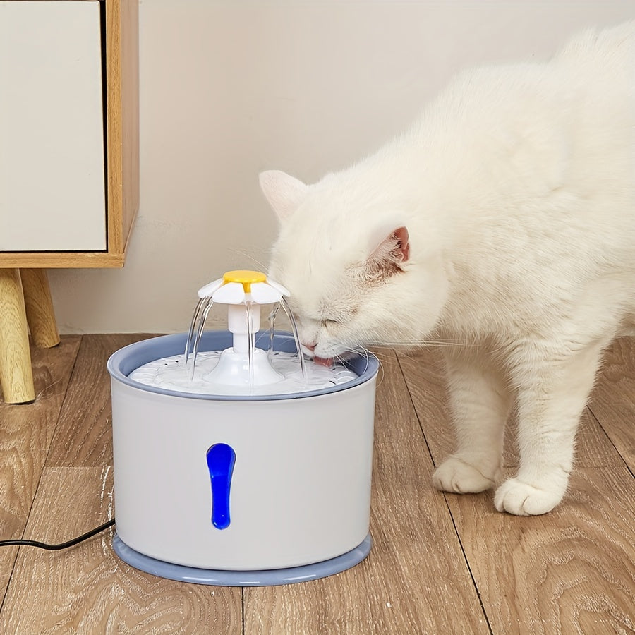 1pc Smart Cat Water Fountain - Automatic Circulation, Purification, Filtration, And USB Powered - Healthy And Fresh Drinking Water Dispenser For Cats - For Indoor Cats - Perfect Gift for Cat Lovers