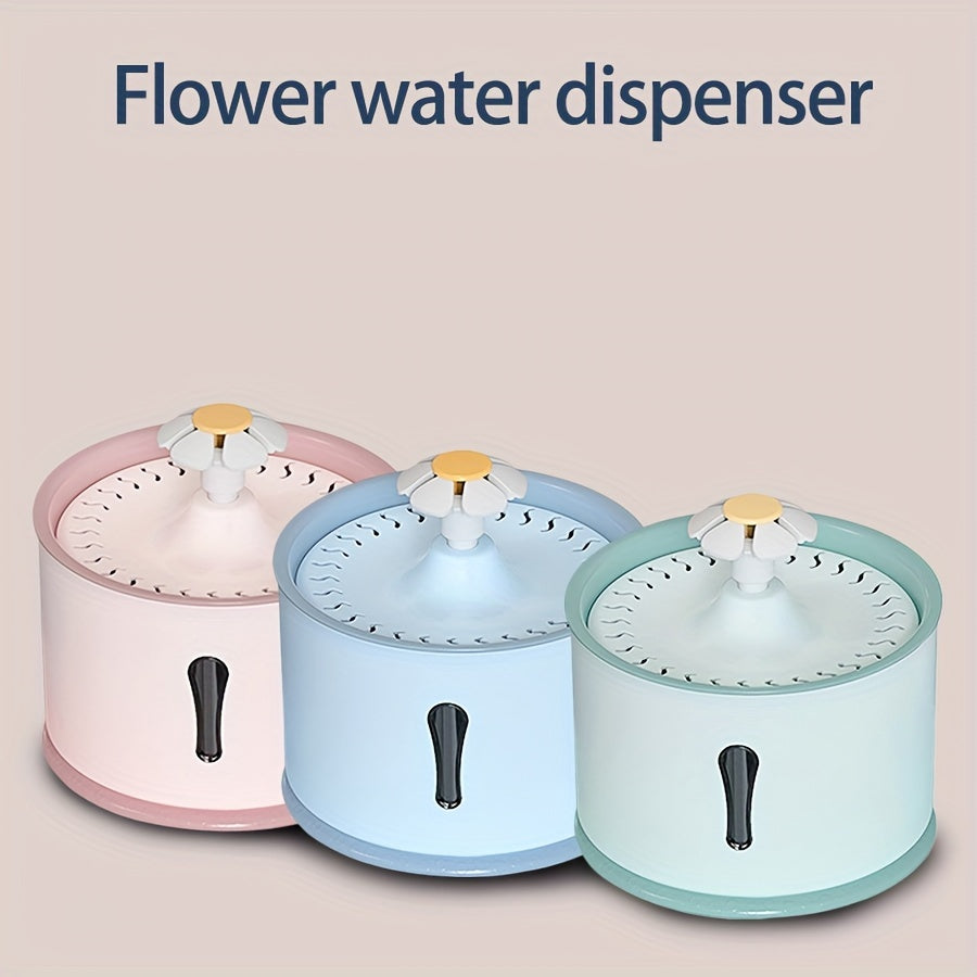 1pc Smart Cat Water Fountain - Automatic Circulation, Purification, Filtration, And USB Powered - Healthy And Fresh Drinking Water Dispenser For Cats - For Indoor Cats - Perfect Gift for Cat Lovers