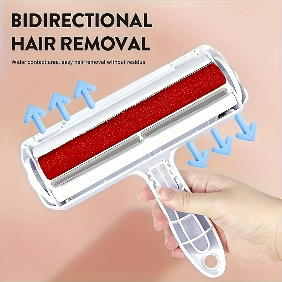 FurryPet Groomer - Effortless Hair Remover for Dogs & Cats - Self-Cleaning Sticker Roller Brush - Instantly Cleans Furniture & Clothing