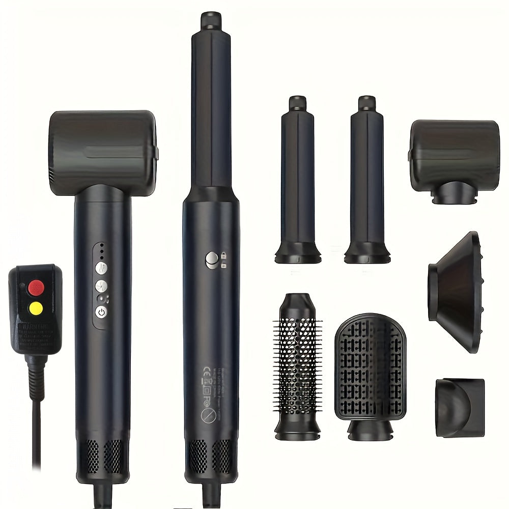 Ionic 7-in-1 Hair Dryer Brush | High-Speed Styling, Diffuser, Wand Set | 110V US Plug