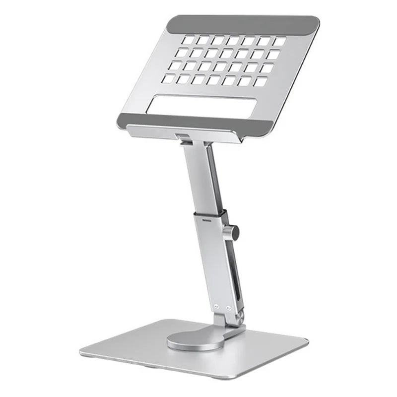 Aluminum Tablet Stand Desk Riser 360° Rotation Multi-Angle Height Adjustable Foldable Holder Dock For iPad Pro Air Xiaomi Table