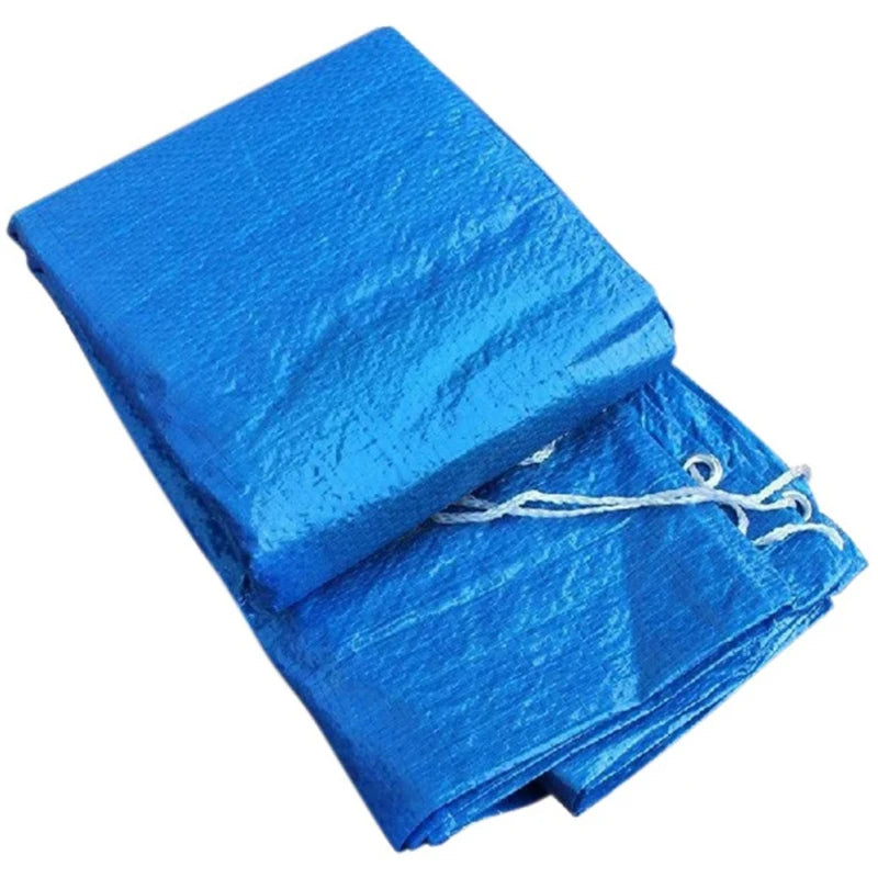 Swimming Pool Cover Round Summer Waterproof Pool Tub Dustproof Covers Outdoor Garden PE Film Blanket Accessory Pool Cover