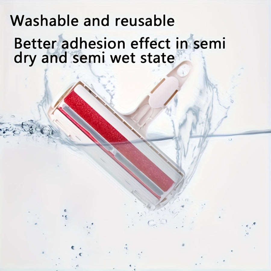 FurryPet Groomer - Effortless Hair Remover for Dogs & Cats - Self-Cleaning Sticker Roller Brush - Instantly Cleans Furniture & Clothing