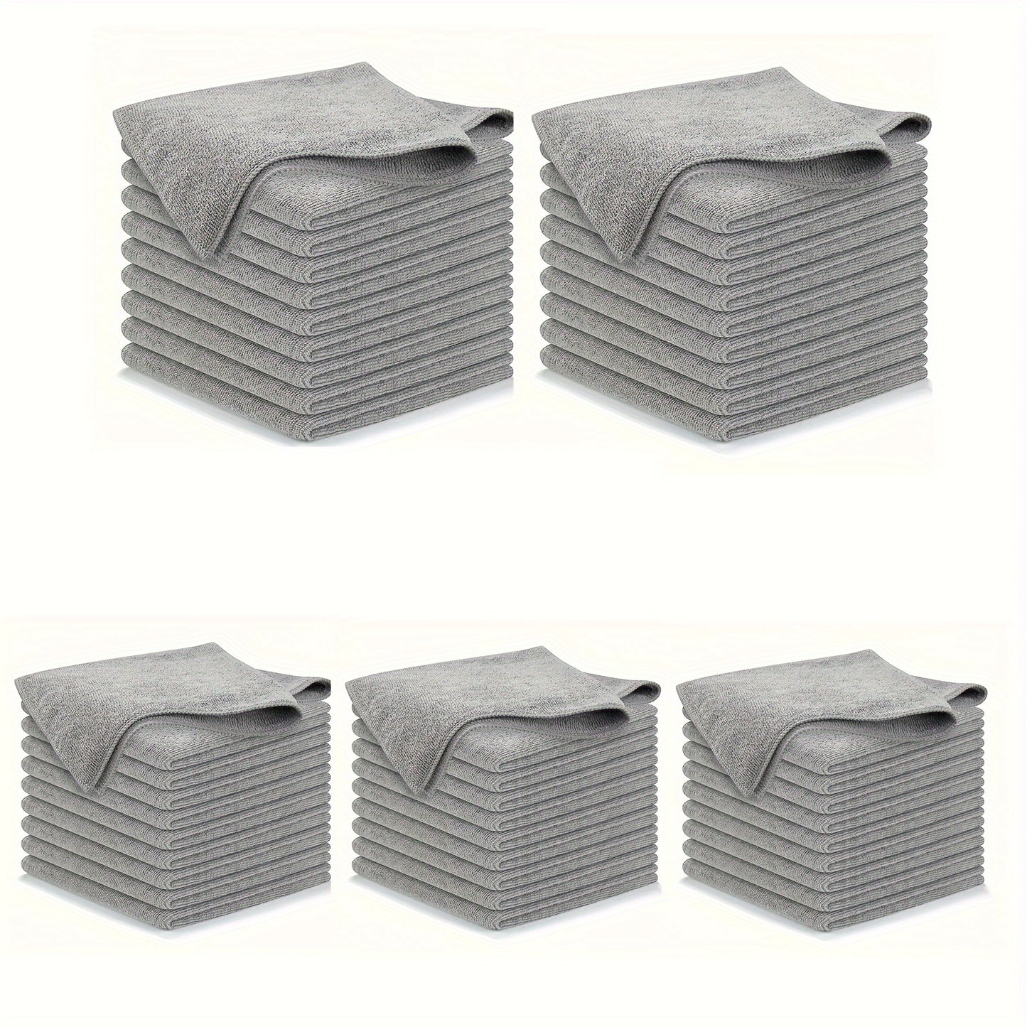 Microfiber Car Towel Set Quick Dry Absorbent
