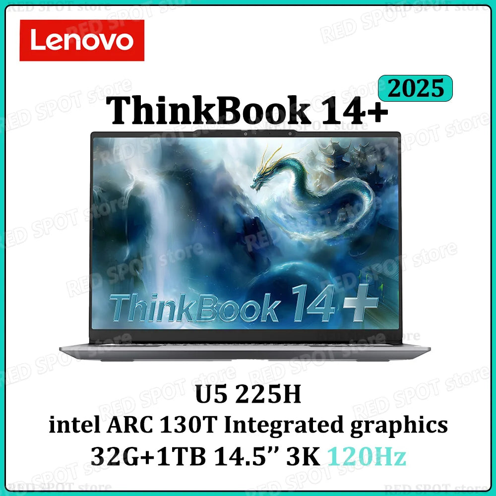 [New ] Lenovo laptop ThinkBook 14+ 2025 U5 225H/U7 255H/U9 285H 32G 1TB M.2 2242 PCIe Gen4 SSD 14.5'' 3K 120Hz